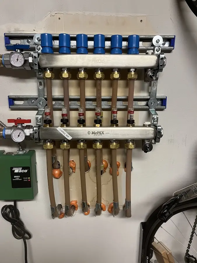 Plumber performing Water Heater Repair at a residential property in San Diego Country Estates